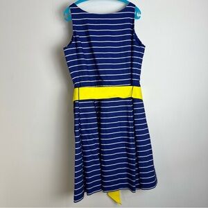 Polo by Ralph Lauren Blue Kids Formal Dress Big Girls Sz14 Cotton Dressy